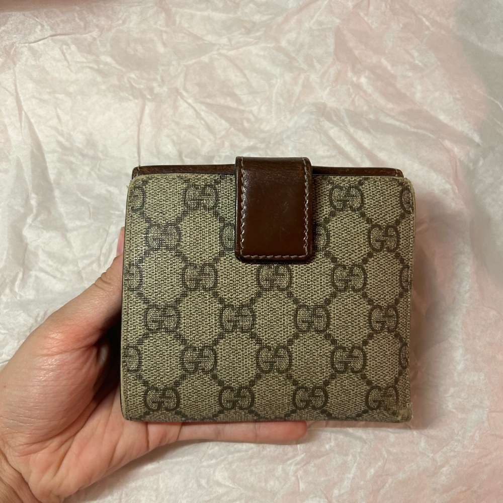 Gucci Brown Monogram Wallet